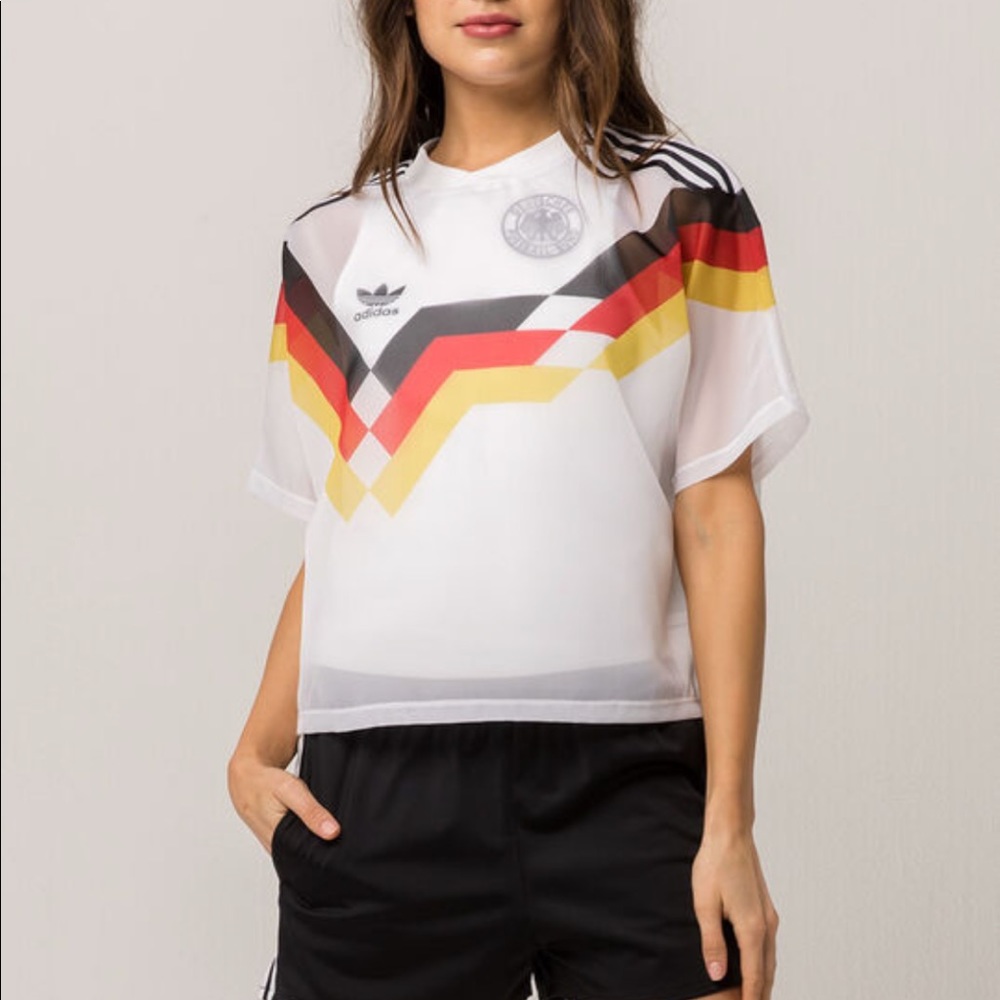 Adidas deutsche soccer layer tee